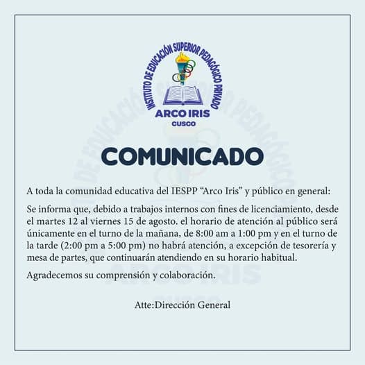 Imagen de Calendario Académico